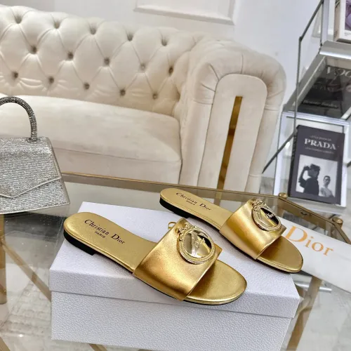 Replica Christian Dior Slippers For Women #1417598 $82.00 USD for Wholesale