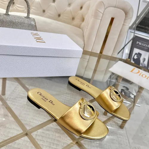 Replica Christian Dior Slippers For Women #1417598 $82.00 USD for Wholesale