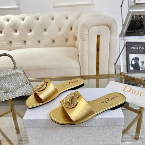 Replica Christian Dior Slippers For Women #1417598 $82.00 USD for Wholesale