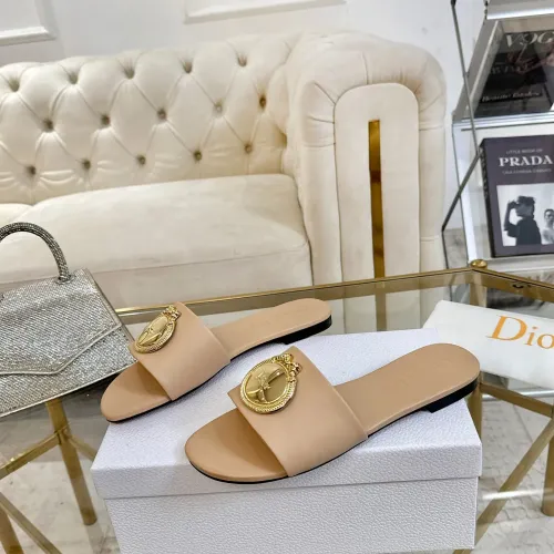 Replica Christian Dior Slippers For Women #1417606 $82.00 USD for Wholesale