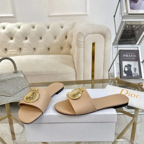 Replica Christian Dior Slippers For Women #1417606 $82.00 USD for Wholesale