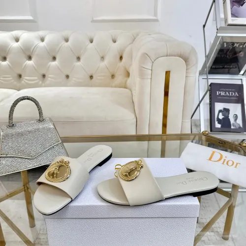 Replica Christian Dior Slippers For Women #1417607 $82.00 USD for Wholesale