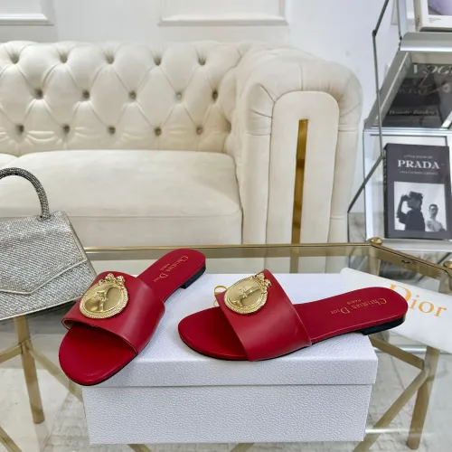 Replica Christian Dior Slippers For Women #1417610 $82.00 USD for Wholesale