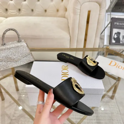 Replica Christian Dior Slippers For Women #1417614 $82.00 USD for Wholesale
