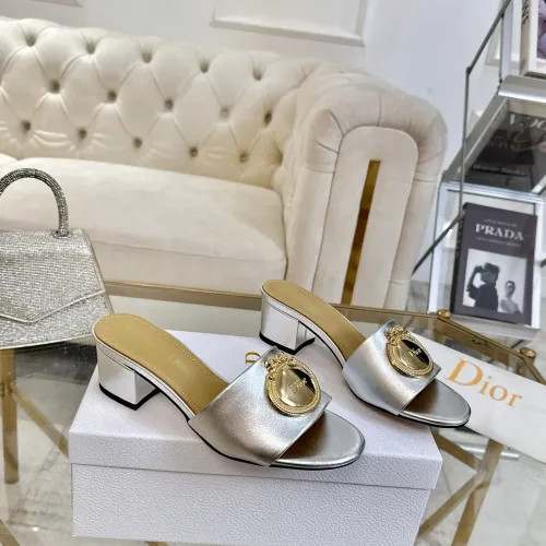 Replica Christian Dior Slippers For Women #1417617 $85.00 USD for Wholesale