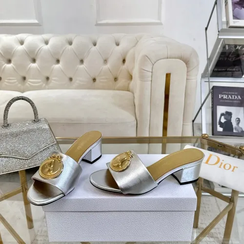 Replica Christian Dior Slippers For Women #1417617 $85.00 USD for Wholesale