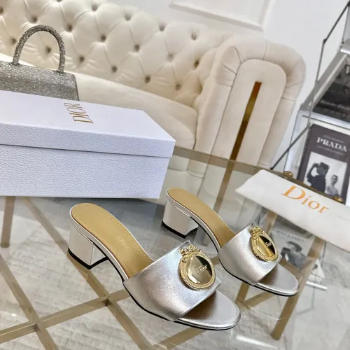 Replica Christian Dior Slippers For Women #1417617 $85.00 USD for Wholesale