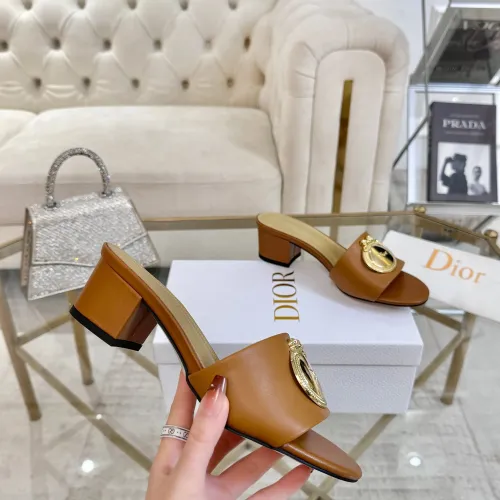 Replica Christian Dior Slippers For Women #1417621 $85.00 USD for Wholesale