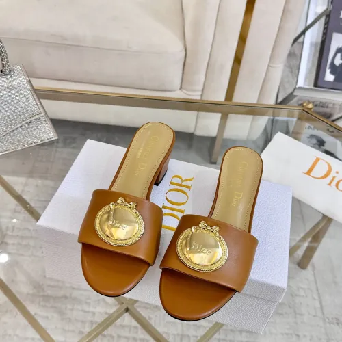 Replica Christian Dior Slippers For Women #1417621 $85.00 USD for Wholesale