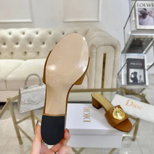 Replica Christian Dior Slippers For Women #1417621 $85.00 USD for Wholesale