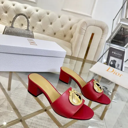 Replica Christian Dior Slippers For Women #1417622 $85.00 USD for Wholesale