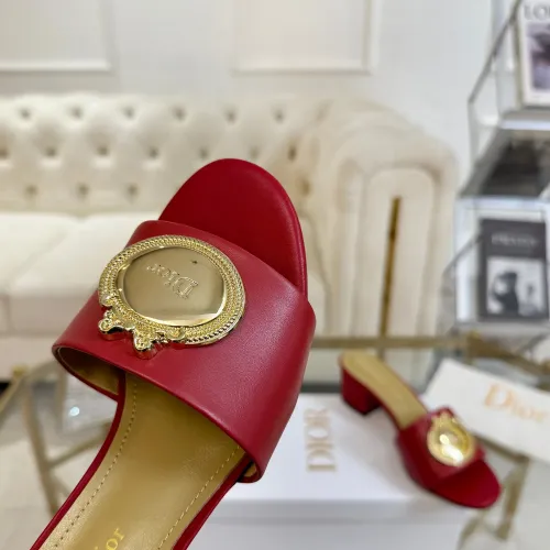Replica Christian Dior Slippers For Women #1417622 $85.00 USD for Wholesale