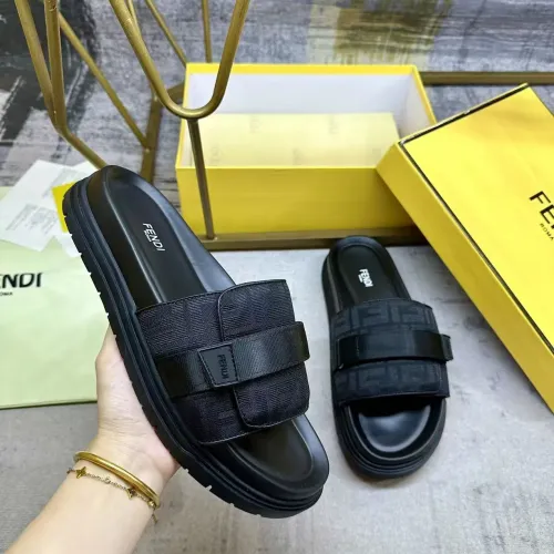 Cheap Fendi Slippers For Men #1417644, $$80.00 USD On Fendi Slippers