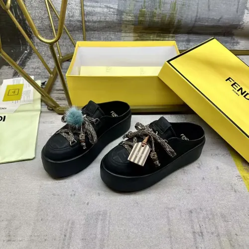 Cheap Fendi Slippers For Women #1417646, $$98.00 USD On Fendi Slippers