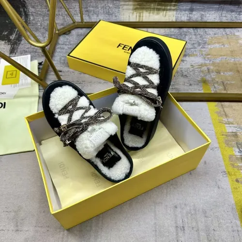 Replica Fendi Slippers For Women #1417647 $98.00 USD for Wholesale