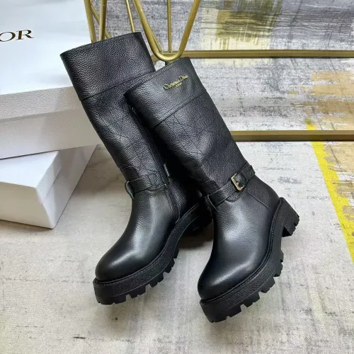 Replica Christian Dior Boots For Women #1417653 $130.00 USD for Wholesale