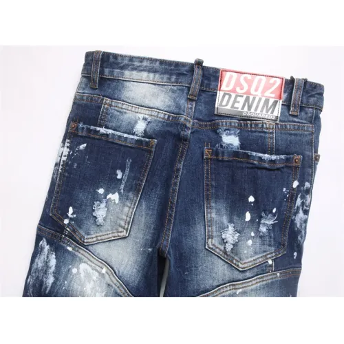 Replica Dsquared Jeans For Men #1417692 $48.00 USD for Wholesale