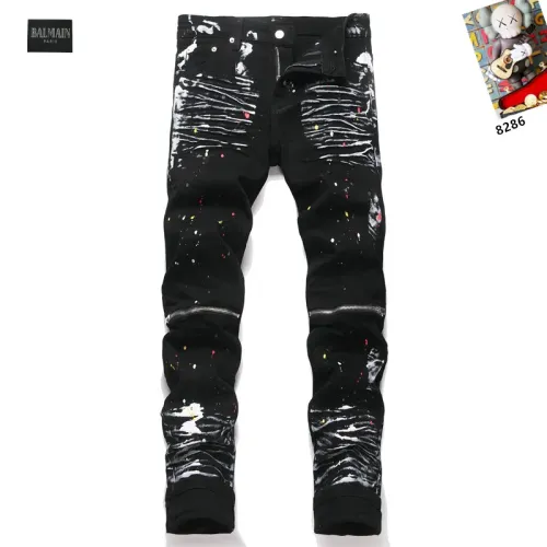 Cheap Balmain Jeans For Men #1417705, $$48.00 USD On Balmain Jeans