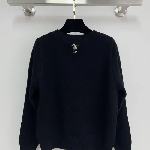 Replica Christian Dior Sweaters Long Sleeved For Women #1417727 $72.00 USD for Wholesale