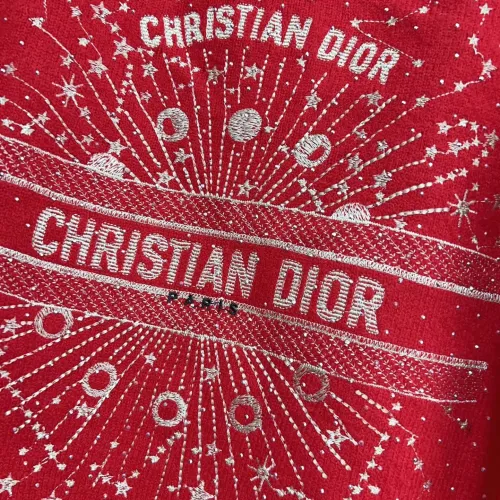 Replica Christian Dior Sweaters Long Sleeved For Women #1417728 $72.00 USD for Wholesale