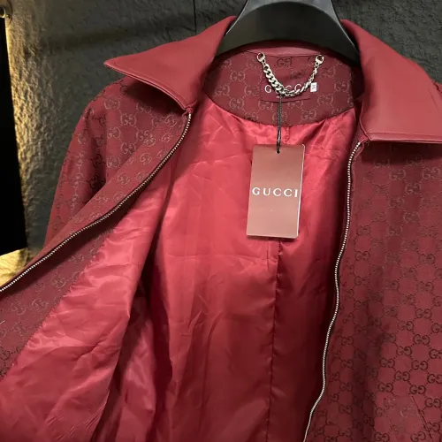 Replica Gucci Jackets Long Sleeved For Women #1417736 $112.00 USD for Wholesale