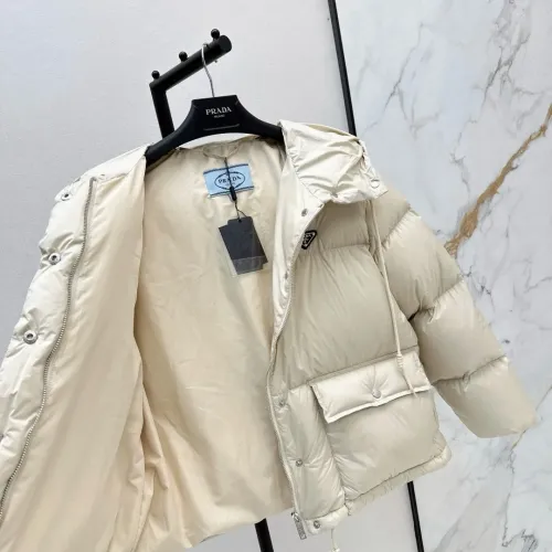 Replica Prada Down Feather Coat Long Sleeved For Women #1417740 $118.00 USD for Wholesale