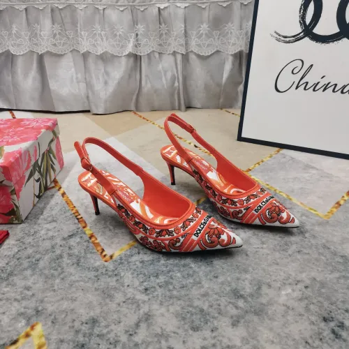 Cheap Dolce &amp; Gabbana D&amp;G Sandal For Women #1417760, $$125.00 USD On Dolce &amp; Gabbana D&amp;G Sandal