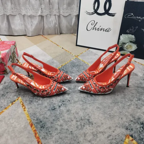 Replica Dolce & Gabbana D&G Sandal For Women #1417761 $125.00 USD for Wholesale