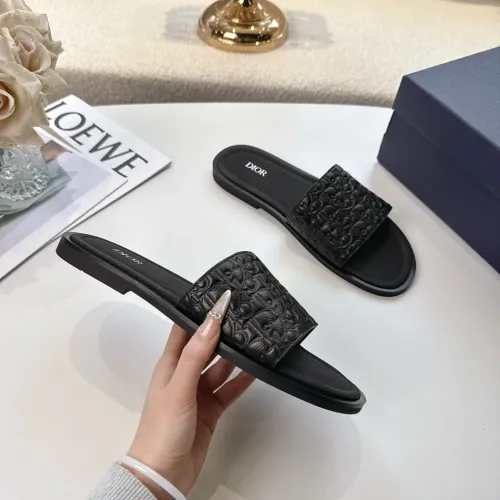 Replica Christian Dior Slippers For Men #1417771 $80.00 USD for Wholesale