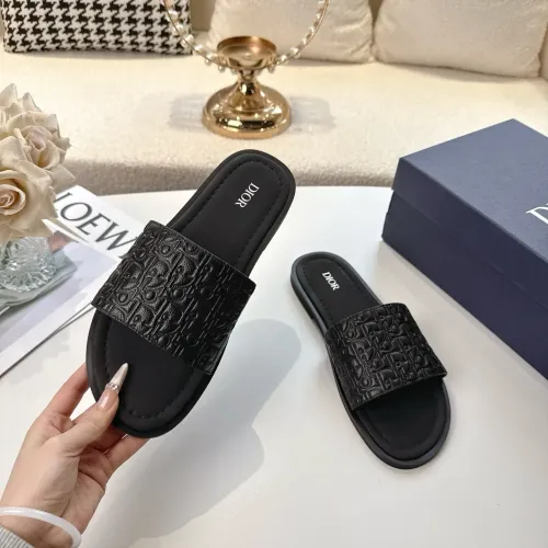 Replica Christian Dior Slippers For Men #1417771 $80.00 USD for Wholesale