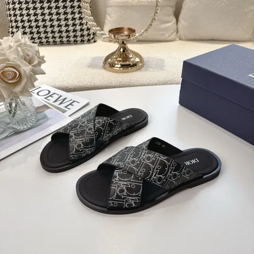Cheap Christian Dior Slippers For Men #1417776, $$85.00 USD On Christian Dior Slippers