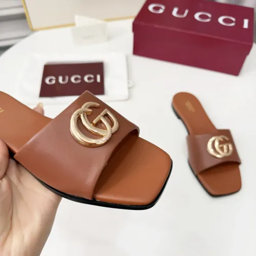 Replica Gucci Slippers For Women #1417807 $82.00 USD for Wholesale