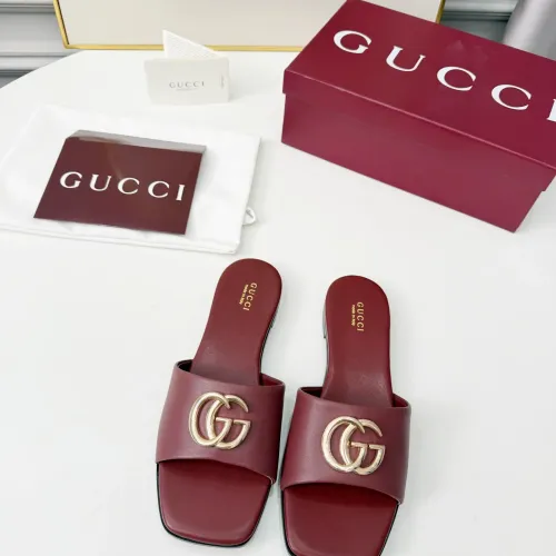 Replica Gucci Slippers For Women #1417808 $82.00 USD for Wholesale