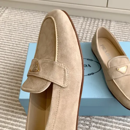 Replica Prada Leather Shoes For Women #1417843 $105.00 USD for Wholesale