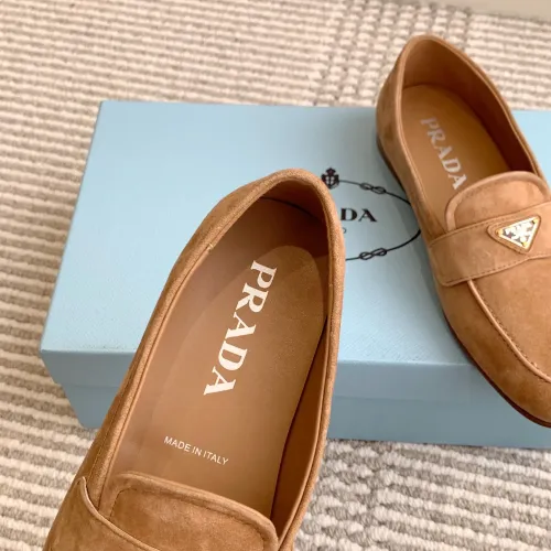 Replica Prada Leather Shoes For Men #1417846 $105.00 USD for Wholesale