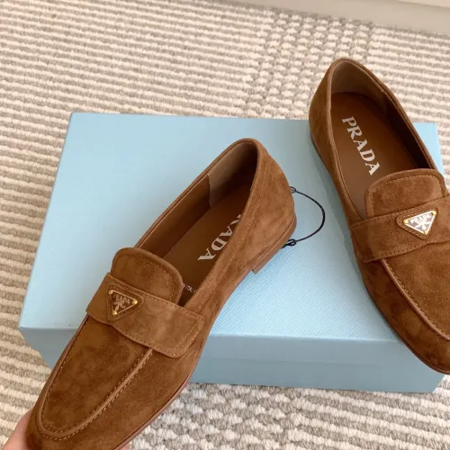 Cheap Prada Leather Shoes For Men #1417850, $$105.00 USD On Prada Leather Shoes