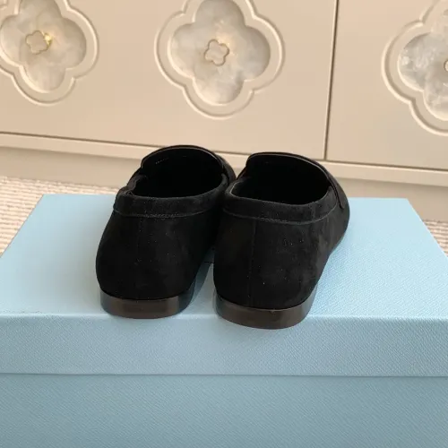 Replica Prada Leather Shoes For Women #1417851 $105.00 USD for Wholesale