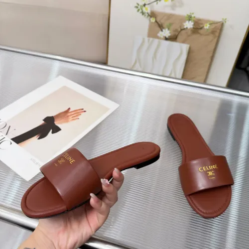 Replica Celine Slippers For Women #1417871 $85.00 USD for Wholesale