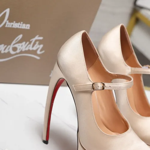 Replica Christian Louboutin High-heeled shoes For Women #1417932 $128.00 USD for Wholesale