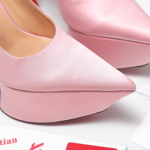 Replica Christian Louboutin High-heeled shoes For Women #1417933 $128.00 USD for Wholesale