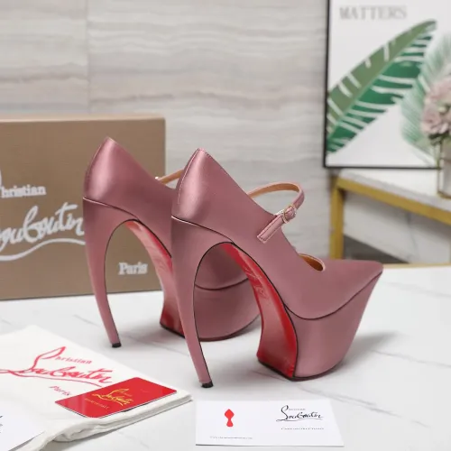 Replica Christian Louboutin High-heeled shoes For Women #1417934 $128.00 USD for Wholesale
