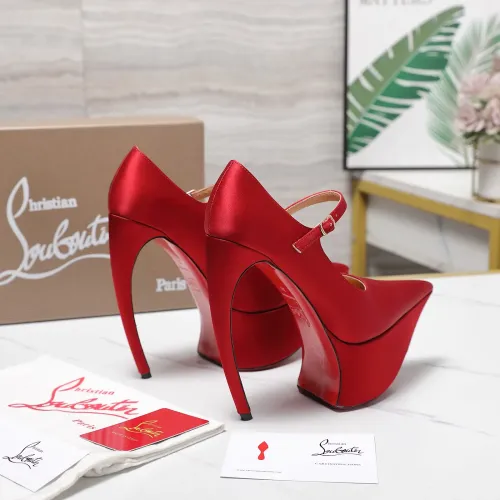 Replica Christian Louboutin High-heeled shoes For Women #1417935 $128.00 USD for Wholesale