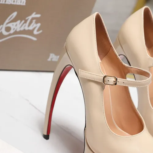Replica Christian Louboutin High-heeled shoes For Women #1417937 $128.00 USD for Wholesale