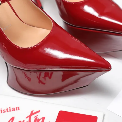 Replica Christian Louboutin High-heeled shoes For Women #1417938 $128.00 USD for Wholesale