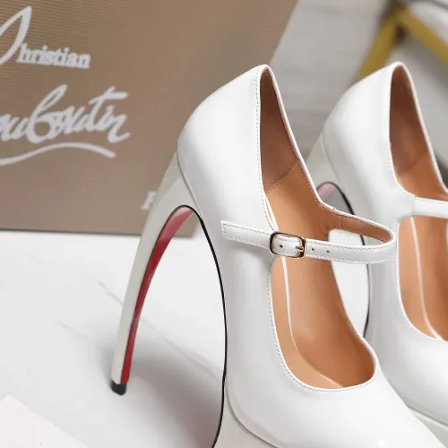Replica Christian Louboutin High-heeled shoes For Women #1417939 $128.00 USD for Wholesale
