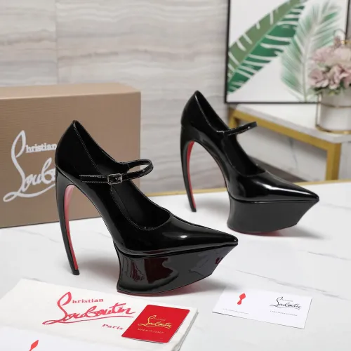 Cheap Christian Louboutin High-heeled shoes For Women #1417940, $$128.00 USD On Christian Louboutin High-heeled shoes