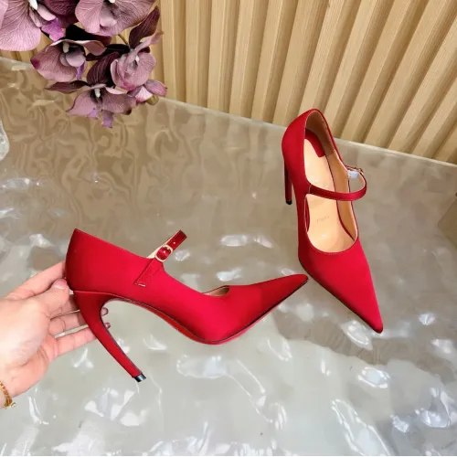 Replica Christian Louboutin High-heeled shoes For Women #1417944 $115.00 USD for Wholesale
