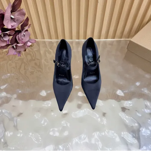 Replica Christian Louboutin High-heeled shoes For Women #1417945 $115.00 USD for Wholesale