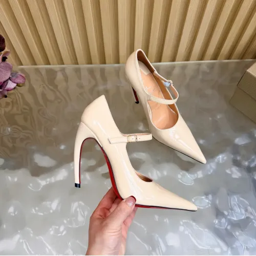 Cheap Christian Louboutin High-heeled shoes For Women #1417947, $$115.00 USD On Christian Louboutin High-heeled shoes