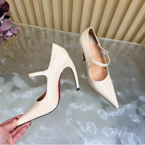 Replica Christian Louboutin High-heeled shoes For Women #1417947 $115.00 USD for Wholesale
